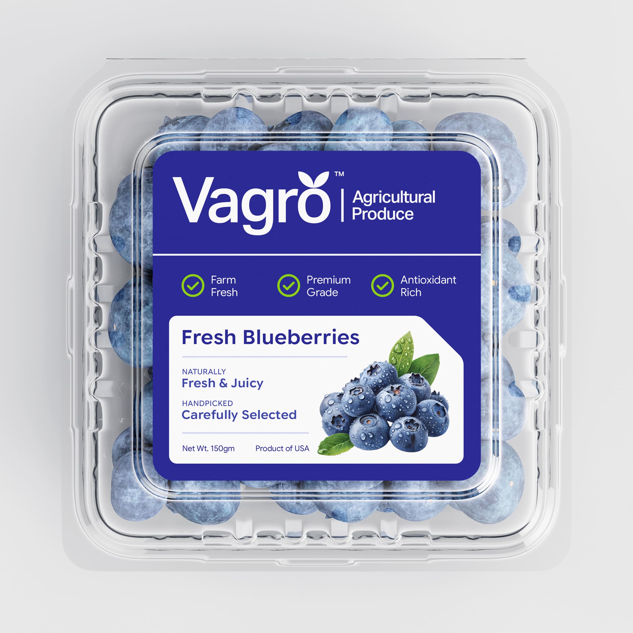 Packaging Design | Vagro Agricultural Produce | Georgia, USA