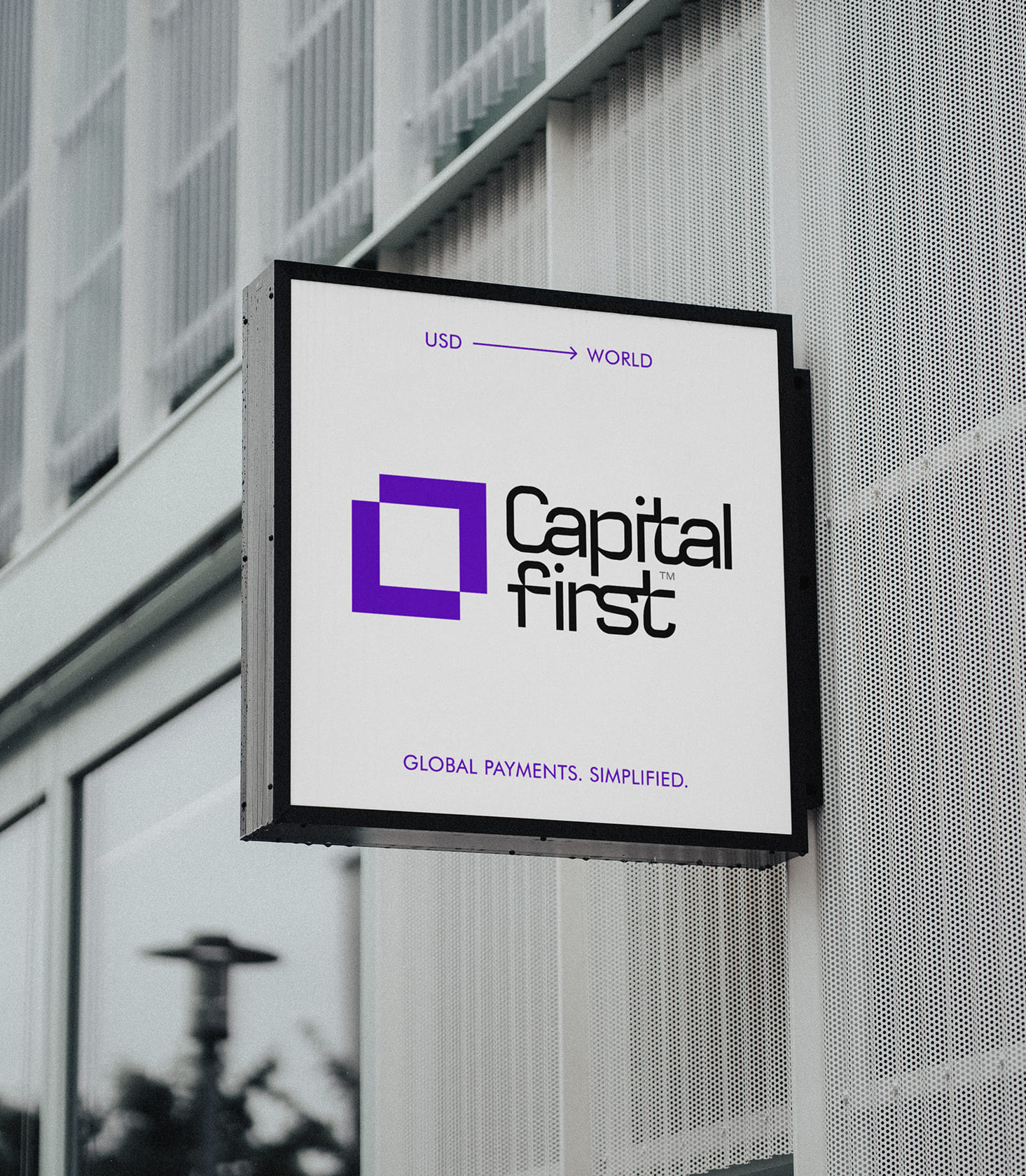 Outdoor Banner Design | Capital First | Colorado, USA
