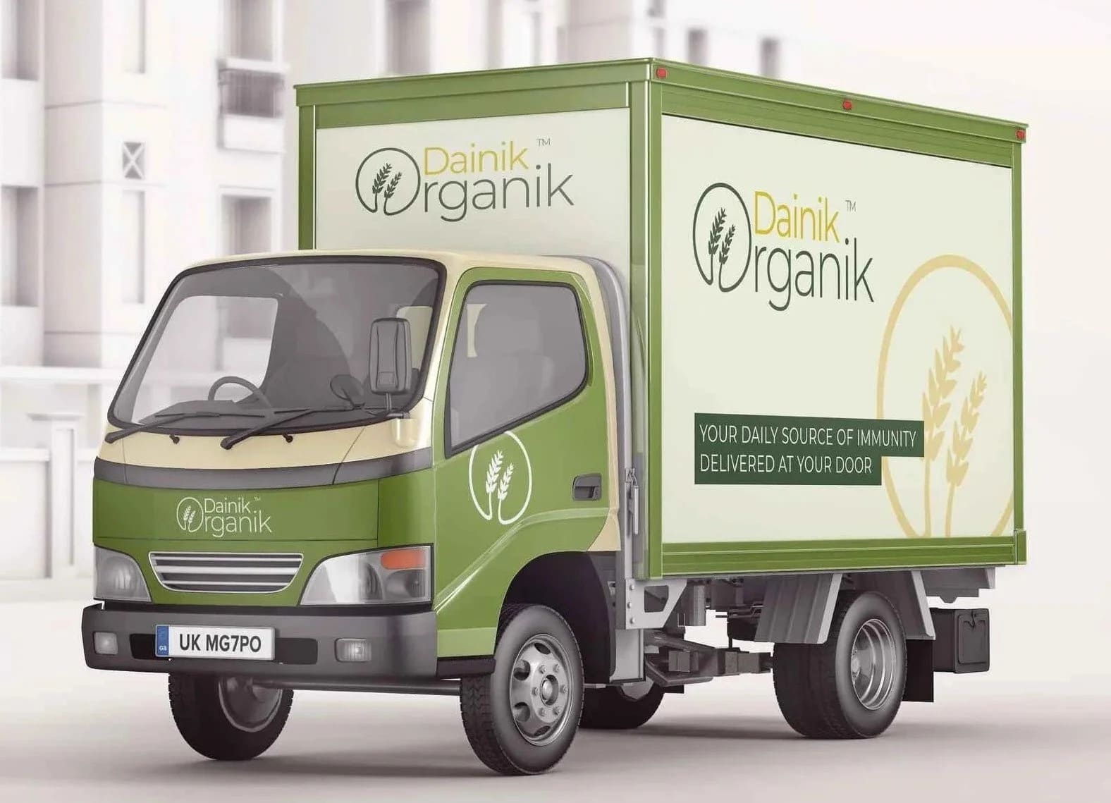Fleet Branding and Design Work Gallery | Dainik Organik | Gurugram, India