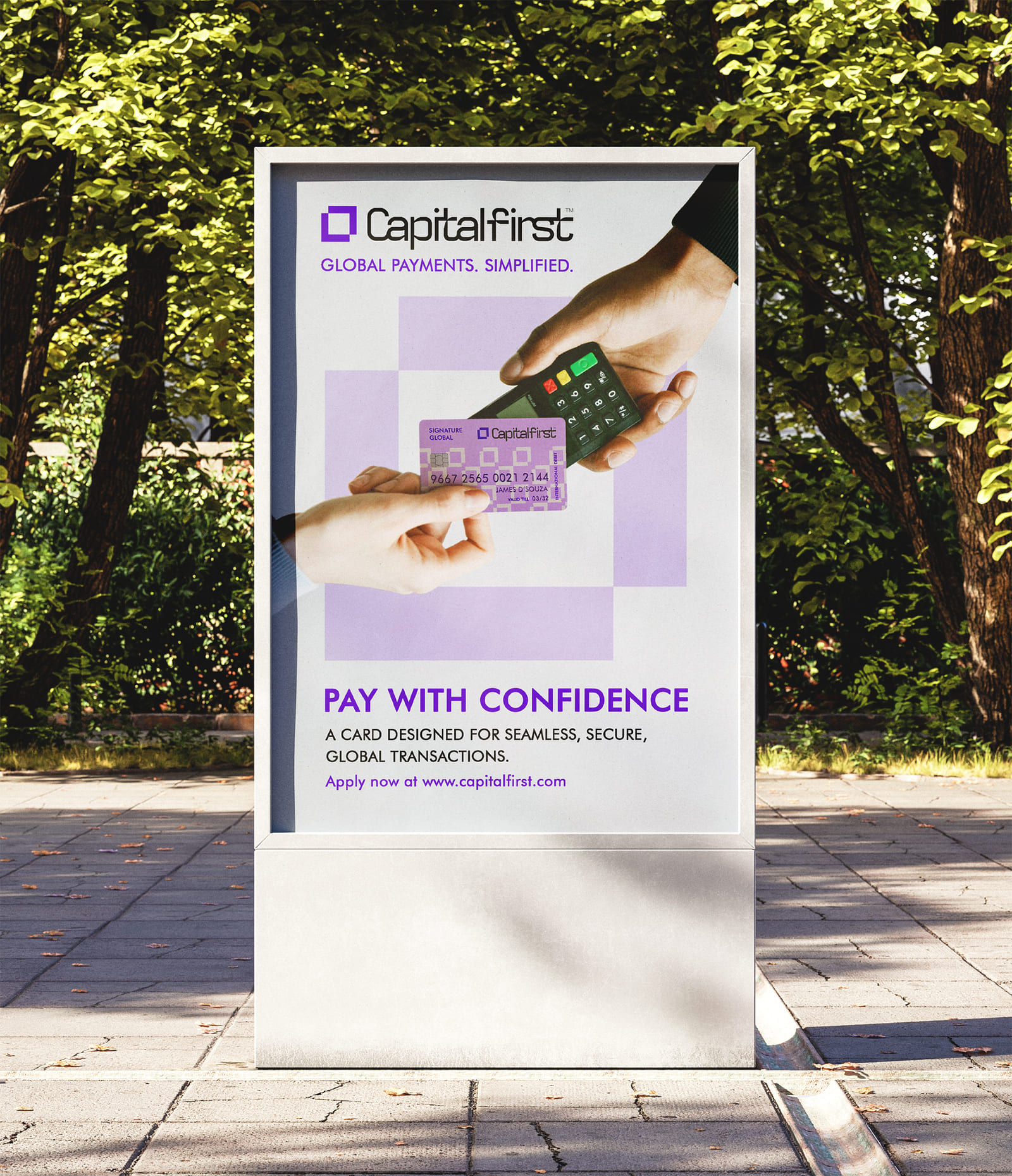 Outdoor Banner Design | Capital First | Colorado, USA
